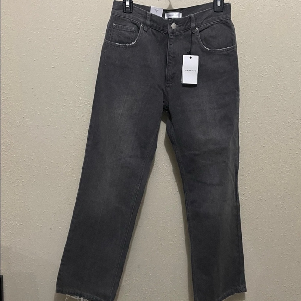 Designer Women’s Gray Jeans NWT Anine  Bing